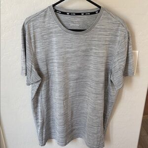 tek gear Light Gray Heather Short Sleeve Performance Tee